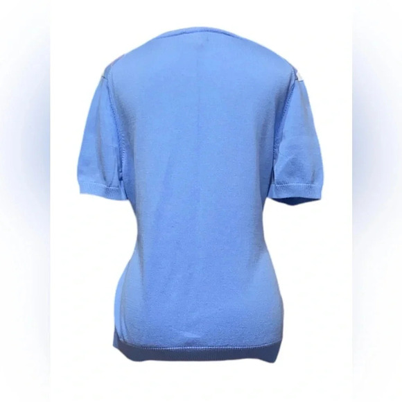 ⛳️ Brooks Brothers 365 argyle shortsleeved sweater. - Picture 4 of 7